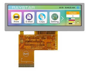 Новый цветной полосковый ЖК-дисплей Raystar